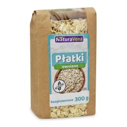 PŁATKI OWSIANE BEZGLUTENOWE 300 g - NATURAVENA NATURAVENA