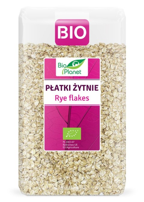 PŁATKI ŻYTNIE BIO 600 g - BIO PLANET BIO PLANET - seria RÓŻOWA (płatki, otręby, musli) PŁATKI ŻYTNIE BIO 600 g - BIO PLANET BIO PLANET - seria RÓŻOWA (płatki, otręby, musli)