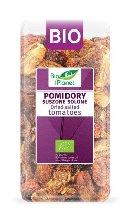 POMIDORY SUSZONE SOLONE BIO 150 g - BIO PLANET BIO PLANET - seria FIOLETOWA (owoce suszone)