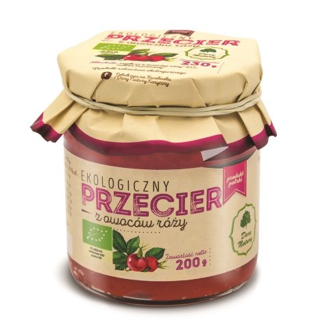 PRZECIER Z OWOCÓW RÓŻY BIO 200 g - DARY NATURY DARY NATURY - inne PRZECIER Z OWOCÓW RÓŻY BIO 200 g - DARY NATURY DARY NATURY - inne