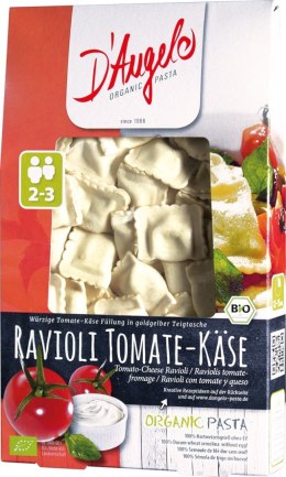 RAVIOLI Z POMIDORAMI I SEREM RICOTTA BIO 250 g - D`ANGELO D'ANGELO (ravioli, tortellini)