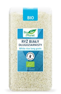 RYŻ BIAŁY DŁUGOZIARNISTY BEZGLUTENOWY BIO 500 g - BIO PLANET BIO PLANET - seria NIEBIESKA (ryże, kasze, ziarna)