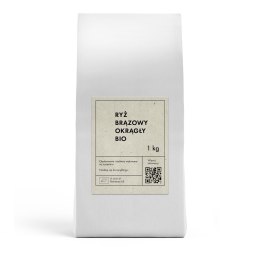 RYŻ BRĄZOWY OKRĄGŁY BIO 1 kg - THE PLANET THE PLANET