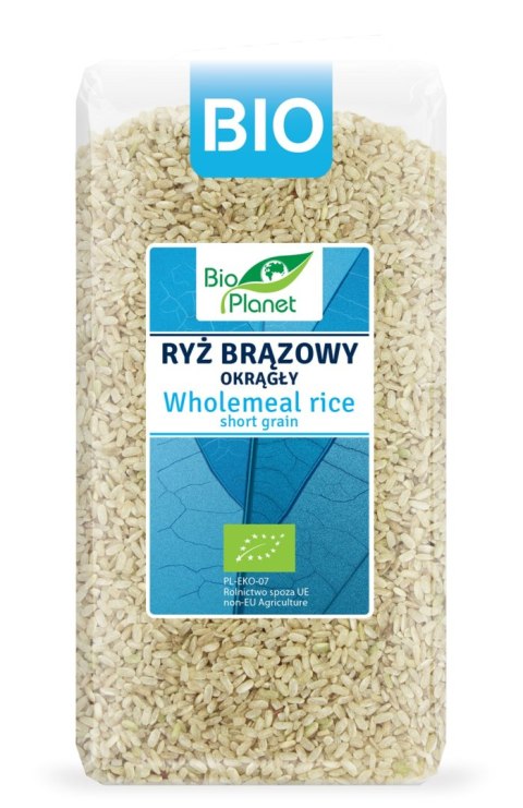 RYŻ BRĄZOWY OKRĄGŁY BIO 500 g - BIO PLANET BIO PLANET - seria NIEBIESKA (ryże, kasze, ziarna) RYŻ BRĄZOWY OKRĄGŁY BIO 500 g - BIO PLANET BIO PLANET - seria NIEBIESKA (ryże, kasze, ziarna)