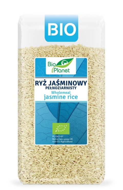 RYŻ JAŚMINOWY PEŁNOZIARNISTY BIO 500 g - BIO PLANET BIO PLANET - seria NIEBIESKA (ryże, kasze, ziarna)