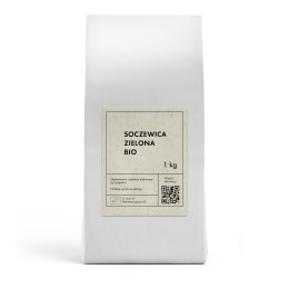 SOCZEWICA ZIELONA BIO 1 kg - THE PLANET THE PLANET