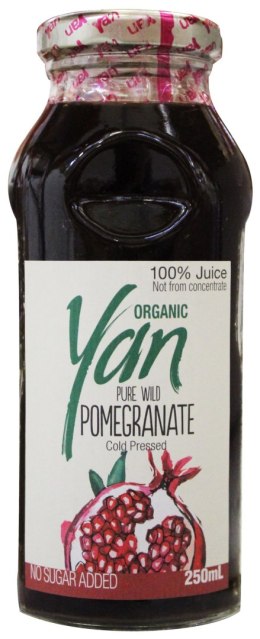SOK Z GRANATU NFC BIO 250 ml - YAN YAN (soki)