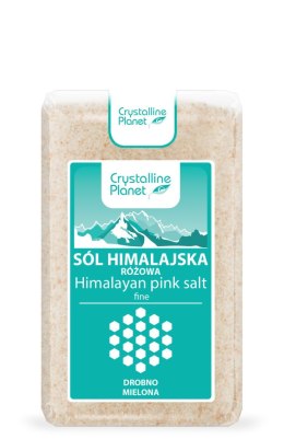 SÓL HIMALAJSKA RÓŻOWA DROBNO MIELONA 600 g - CRYSTALLINE PLANET CRYSTALLINE PLANET (sole)