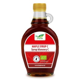 SYROP KLONOWY C BEZGLUTENOWY BIO 330 g (250 ml) - BIO PLANET BIO PLANET - seria CZERWONA (cukry, syropy)
