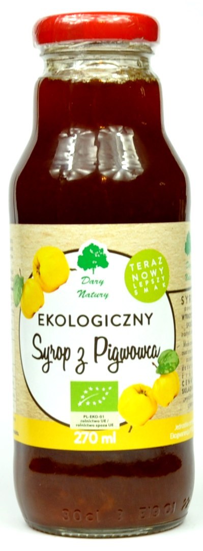 SYROP Z PIGWOWCA BIO 270 ml - DARY NATURY DARY NATURY - inne SYROP Z PIGWOWCA BIO 270 ml - DARY NATURY DARY NATURY - inne