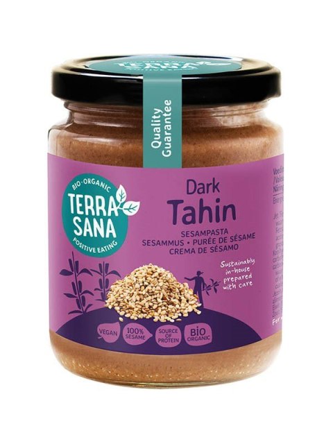 TAHINI (PASTA SEZAMOWA) BIO 250 g - TERRASANA TERRASANA (kremy, makarony, sosy sojowe, inne) TAHINI (PASTA SEZAMOWA) BIO 250 g - TERRASANA TERRASANA (kremy, makarony, sosy sojowe, inne)