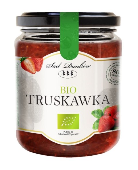 TRUSKAWKA 80 % BIO 260 g - SAD DANKÓW SAD DANKÓW (przetwory owocowe) TRUSKAWKA 80 % BIO 260 g - SAD DANKÓW SAD DANKÓW (przetwory owocowe)