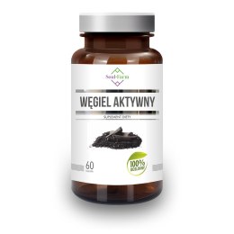 WĘGIEL AKTYWNY (180 mg) 60 KAPSUŁEK - SOUL FARM SOUL FARM (witaminy i ekstrakty)