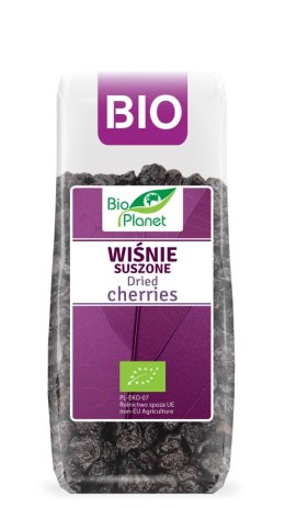 WIŚNIE SUSZONE BIO 100 g - BIO PLANET BIO PLANET - seria FIOLETOWA (owoce suszone)