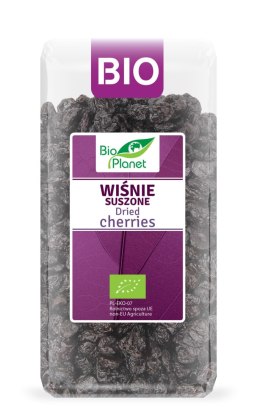 WIŚNIE SUSZONE BIO 400 g - BIO PLANET BIO PLANET - seria FIOLETOWA (owoce suszone)