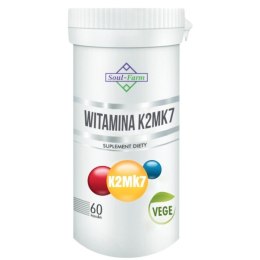 WITAMINA K2 MK7 (100 µg) 60 KAPSUŁEK - SOUL FARM SOUL FARM (witaminy i ekstrakty)