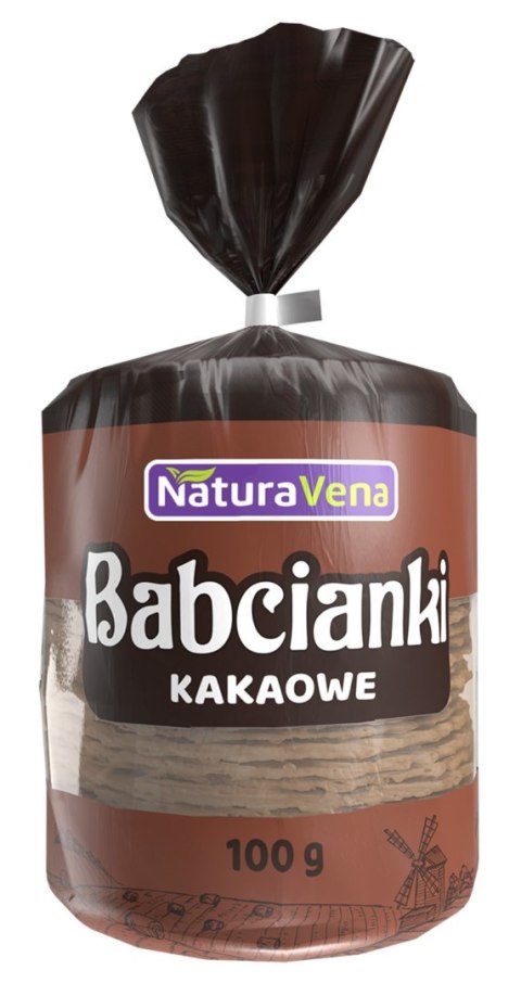 BABCIANKI KAKAOWE 100 g - NATURAVENA NATURAVENA BABCIANKI KAKAOWE 100 g - NATURAVENA NATURAVENA