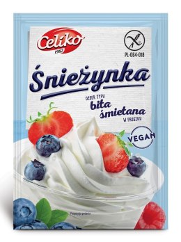 BITA ŚMIETANA ŚNIEŻYNKA WEGAŃSKA BEZGLUTENOWA 50 g - CELIKO CELIKO (batony, galaretki, mieszanki do wypieków)