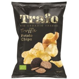 CHIPSY ZIEMNIACZANE O SMAKU TRUFLI BIO 100 g - TRAFO TRAFO (chipsy warzywne i ziemniaczne)