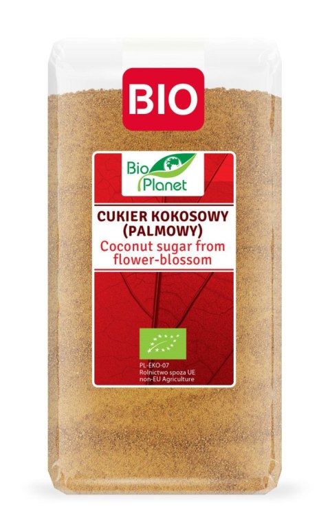 CUKIER KOKOSOWY BIO 500 g - BIO PLANET BIO PLANET - seria CZERWONA (cukry, syropy) CUKIER KOKOSOWY BIO 500 g - BIO PLANET BIO PLANET - seria CZERWONA (cukry, syropy)