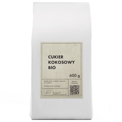 CUKIER KOKOSOWY BIO 600 g - THE PLANET THE PLANET (Zakupy przyjazne Ziemi)