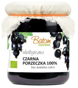 CZARNA PORZECZKA 100 % BEZ DODATKU CUKRÓW BIO 260 g - BATOM BATOM (oleje, soki, sole kąpielowe)