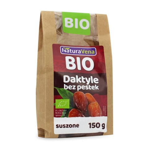 DAKTYLE SUSZONE BEZGLUTENOWE BIO 150 g - NATURAVENA NATURAVENA BIO DAKTYLE SUSZONE BEZGLUTENOWE BIO 150 g - NATURAVENA NATURAVENA BIO
