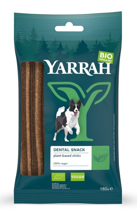 (DLA PSA) PRZYSMAK DENTYSTYCZNY - PAŁECZKI ROŚLINNE BIO (7 szt.) 180 g - YARRAH YARRAH (karma dla kotów i psów) (DLA PSA) PRZYSMAK DENTYSTYCZNY - PAŁECZKI ROŚLINNE BIO (7 szt.) 180 g - YARRAH YARRAH (karma dla kotów i psów)