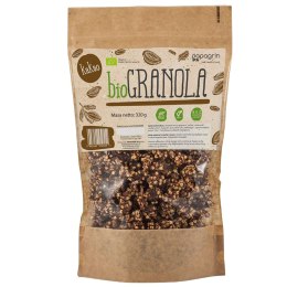 GRANOLA Z KAKAO BEZ DODATKU CUKRÓW BEZGLUTENOWA BIO 320 g - PAPAGRIN PAPAGRIN (granole)