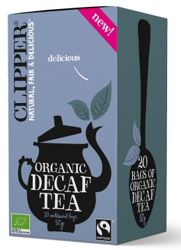 HERBATA CZARNA BEZTEINOWA FAIR TRADE BIO (20 x 2,5 g) 50 g - CLIPPER CLIPPER (herbaty i herbatki)