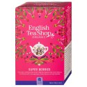 HERBATKA Z HIBISKUSEM, ROOIBOS, TRUSKAWKAMI, BORÓWKAMI I MALINAMI BIO (20 x 2,25 g) 45 g - ENGLISH TEA SHOP ORGANIC ENGLISH TEA SHOP ORGANIC (herbaty)