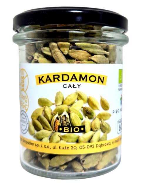KARDAMON OWOCE BEZGLUTENOWY BIO 60 g - PIĘĆ PRZEMIAN PIĘĆ PRZEMIAN (produkty spożywcze) KARDAMON OWOCE BEZGLUTENOWY BIO 60 g - PIĘĆ PRZEMIAN PIĘĆ PRZEMIAN (produkty spożywcze)