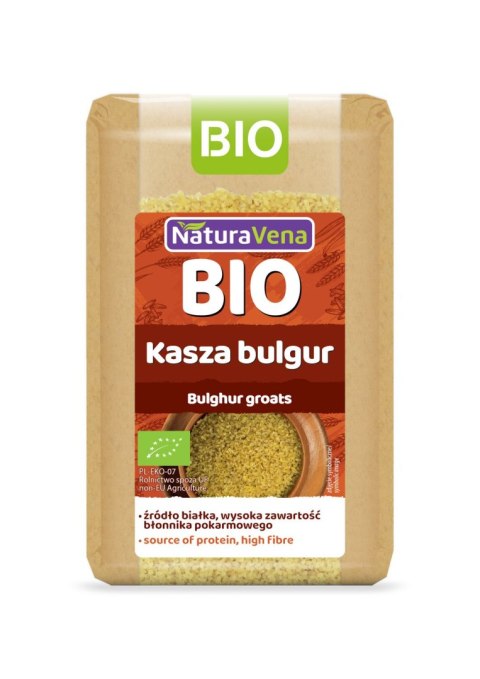 KASZA BULGUR BIO 500 g - NATURAVENA NATURAVENA BIO KASZA BULGUR BIO 500 g - NATURAVENA NATURAVENA BIO