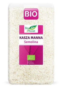 KASZA MANNA BIO 1 kg - BIO PLANET BIO PLANET - seria RÓŻOWA (płatki, otręby, musli)