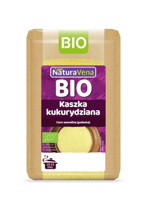 KASZKA KUKURYDZIANA BIO 400 g - NATURAVENA NATURAVENA BIO KASZKA KUKURYDZIANA BIO 400 g - NATURAVENA NATURAVENA BIO
