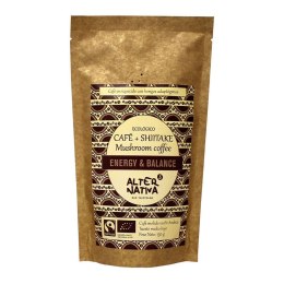 KAWA MIELONA ARABICA Z SHIITAKE FAIR TRADE BEZGLUTENOWA BIO 150 g - ALTERNATIVA3 ALTERNATIVA3 (kawy, lizaki, cukier, kakao)