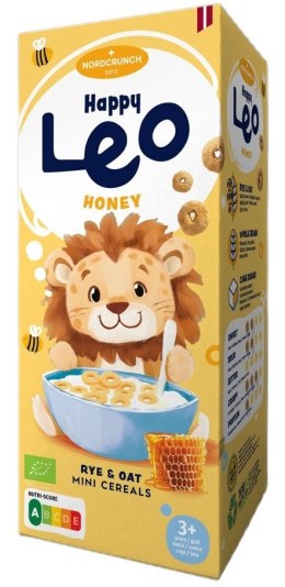 KÓŁKA ZBOŻOWE MIODOWE DLA DZIECI BIO 150 g - NORDCRUNCH (HAPPY LEO) NORDCRUNCH (chrupki, produkty śniadaniowe)