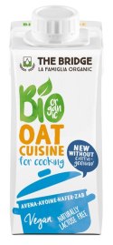 KREM OWSIANY DO GOTOWANIA BEZ DODATKU CUKRÓW BIO 200 ml - THE BRIDGE THE BRIDGE (napoje i desery roślinne)