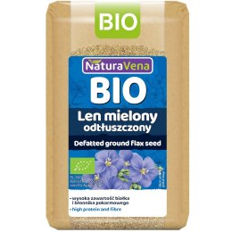 LEN MIELONY ODTŁUSZCZONY BIO 200 g - NATURAVENA NATURAVENA BIO