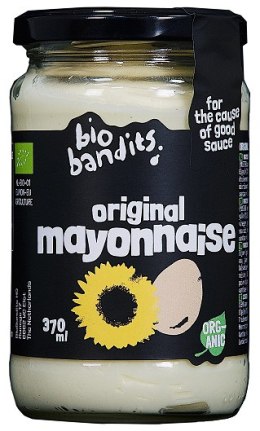 MAJONEZ JAJECZNY BIO 370 ml - BIO BANDITS BIO BANDITS (dressingi, sosy, majonezy)