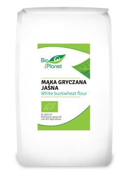 MĄKA GRYCZANA JASNA BIO 1 kg - BIO PLANET BIO PLANET - seria MĄKI I SKROBIE