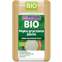 MĄKA GRYCZANA JASNA BIO 500 g - NATURAVENA NATURAVENA BIO