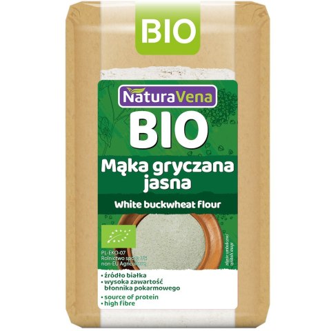 MĄKA GRYCZANA JASNA BIO 500 g - NATURAVENA NATURAVENA BIO MĄKA GRYCZANA JASNA BIO 500 g - NATURAVENA NATURAVENA BIO