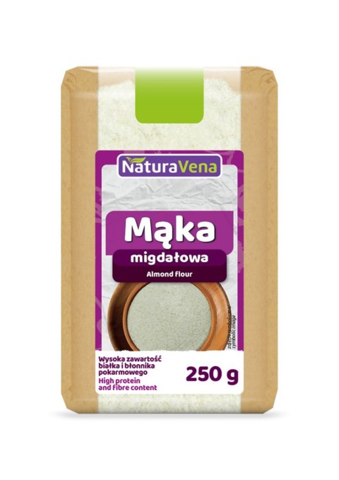 MĄKA MIGDAŁOWA 250 g - NATURAVENA NATURAVENA MĄKA MIGDAŁOWA 250 g - NATURAVENA NATURAVENA