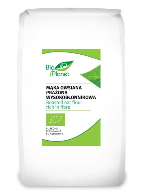 MĄKA OWSIANA PRAŻONA WYSOKOBŁONNIKOWA BIO 700 g - BIO PLANET BIO PLANET - seria MĄKI I SKROBIE MĄKA OWSIANA PRAŻONA WYSOKOBŁONNIKOWA BIO 700 g - BIO PLANET BIO PLANET - seria MĄKI I SKROBIE