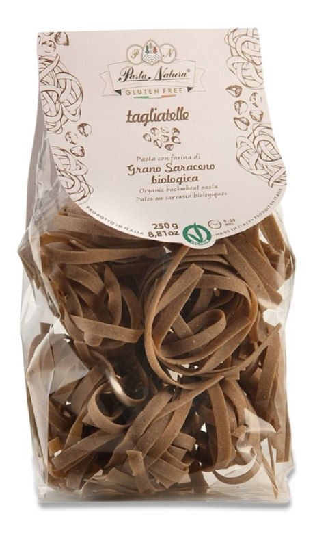 MAKARON (GRYCZANY) TAGLIATELLE BEZGLUTENOWY BIO 250 g - PASTA NATURA PASTA NATURA (makarony bezglutenowe) MAKARON (GRYCZANY) TAGLIATELLE BEZGLUTENOWY BIO 250 g - PASTA NATURA PASTA NATURA (makarony bezglutenowe)