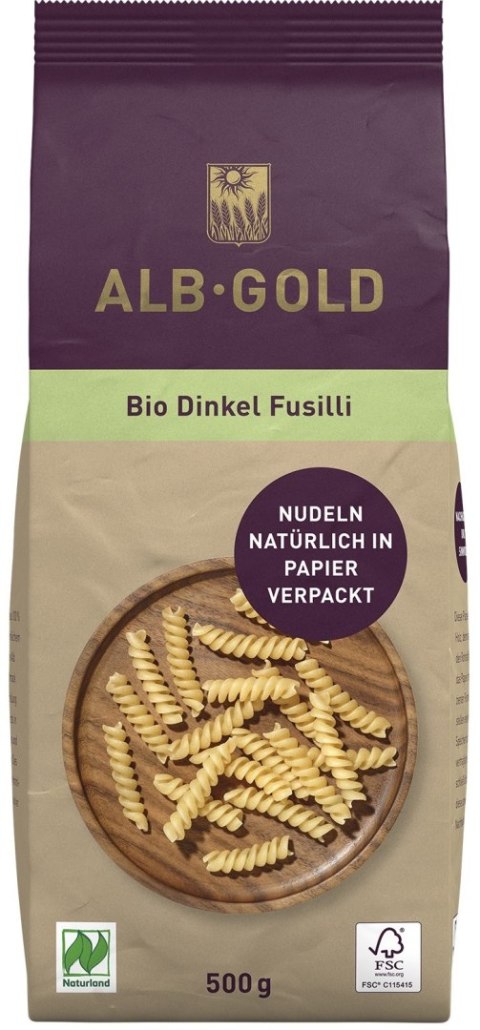 MAKARON (ORKISZOWY) ŚWIDERKI BIO 500 g - ALB-GOLD ALB-GOLD (makarony) MAKARON (ORKISZOWY) ŚWIDERKI BIO 500 g - ALB-GOLD ALB-GOLD (makarony)