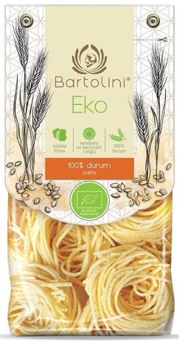 MAKARON (SEMOLINOWY) GNIAZDA SPAGHETTI A'LA CHITARRA BIO 250 g - BARTOLINI BARTOLINI (makarony)