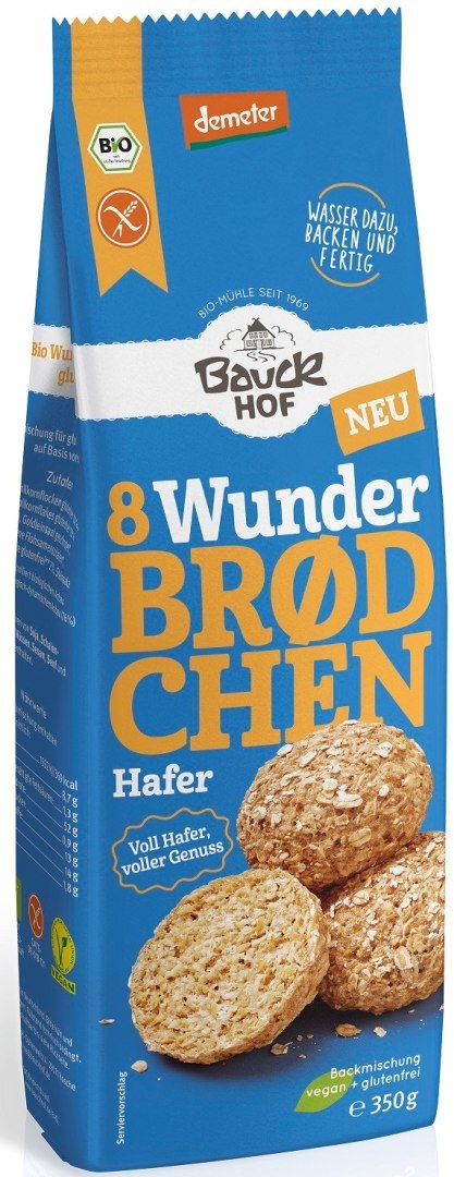 MIESZANKA DO WYPIEKU BUŁEK OWSIANYCH BEZGLUTENOWA DEMETER BIO 350 g - BAUCK HOF BAUCK HOF (mieszanki do wypieków) MIESZANKA DO WYPIEKU BUŁEK OWSIANYCH BEZGLUTENOWA DEMETER BIO 350 g - BAUCK HOF BAUCK HOF (mieszanki do wypieków)