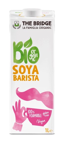 NAPÓJ SOJOWY BARISTA BEZGLUTENOWY BIO 1 L - THE BRIDGE THE BRIDGE (napoje i desery roślinne)